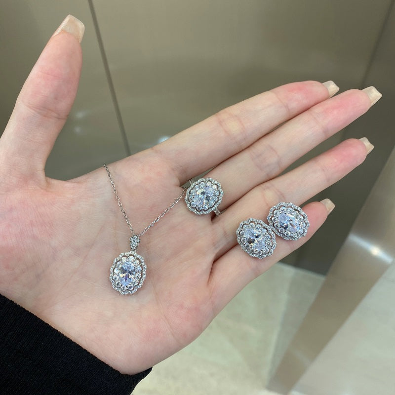 Oval Vintage CZ Ring