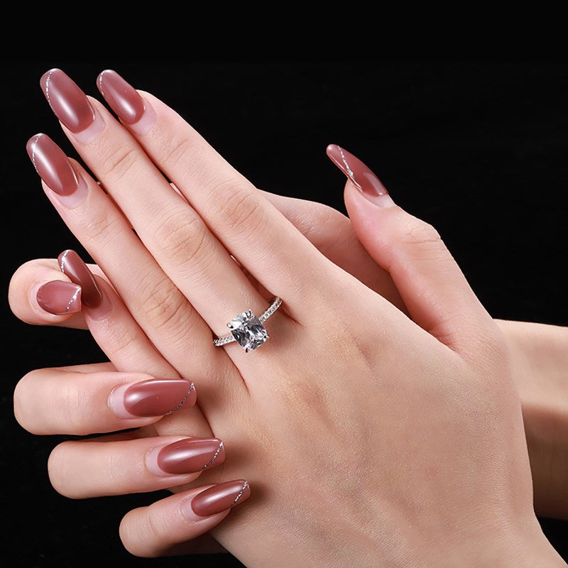 CZ Oval Ring