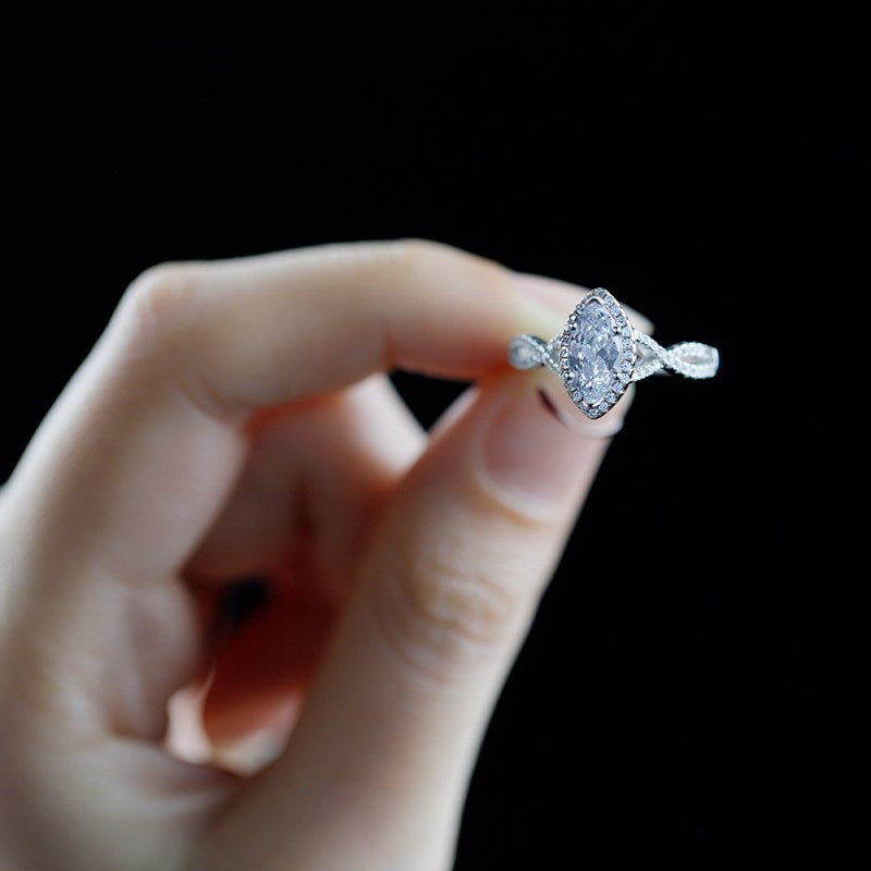 CZ Marquise Ring