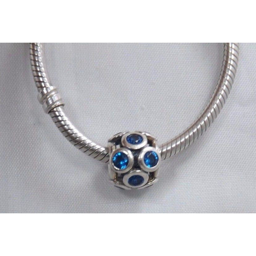 Blue Crystal Whimsical Lights Charm
