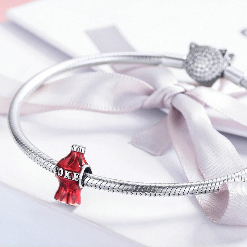 Share a Coke Red Enamel Bead Charm