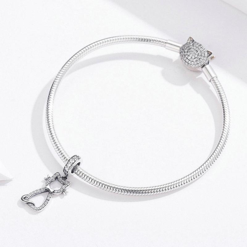 Oh My Cat CZ Dangle Charm
