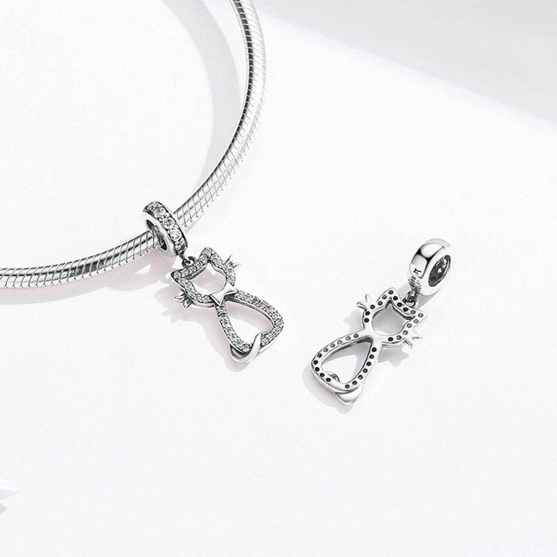 Oh My Cat CZ Dangle Charm