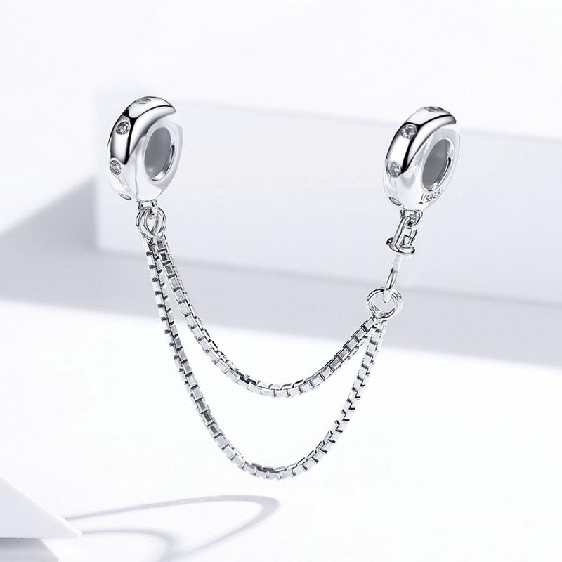 Double Chain SILICONE Safety Chain