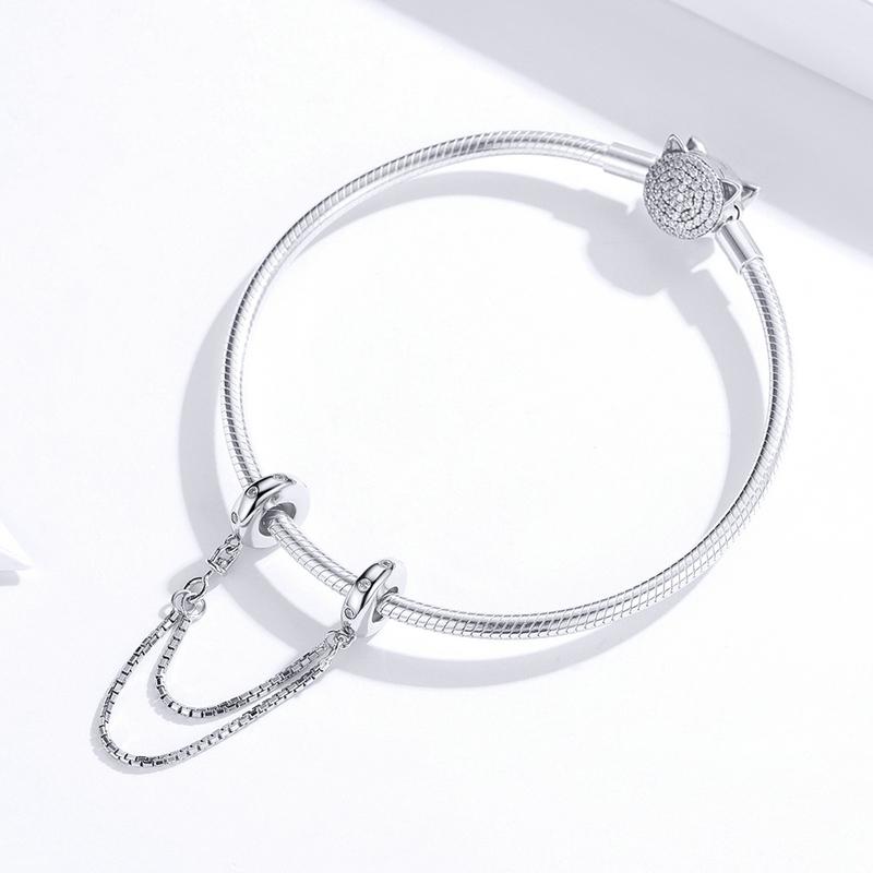Double Chain SILICONE Safety Chain