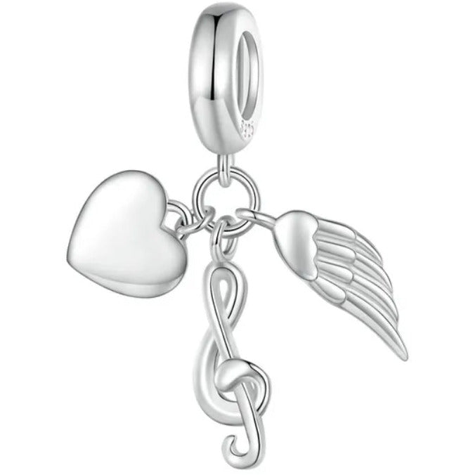 for the love of Music Dangle Charm