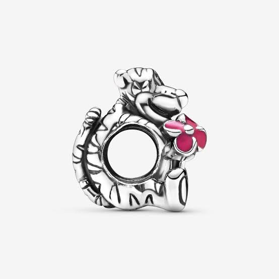 Disney Tigger with Flower Bead Charm