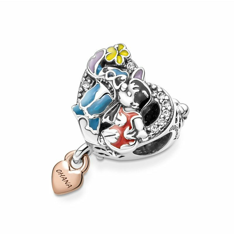 Ohana Lilo & Stitch Charm