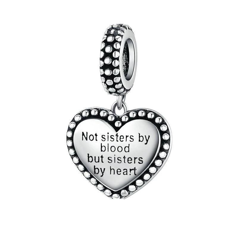 Sisters by Heart Dangle Charm