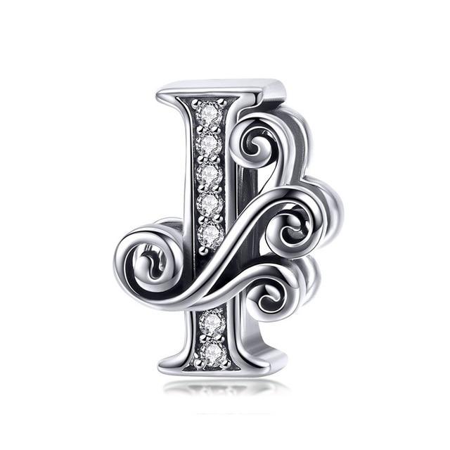 Alphabet Letter A-Z Bead Charm