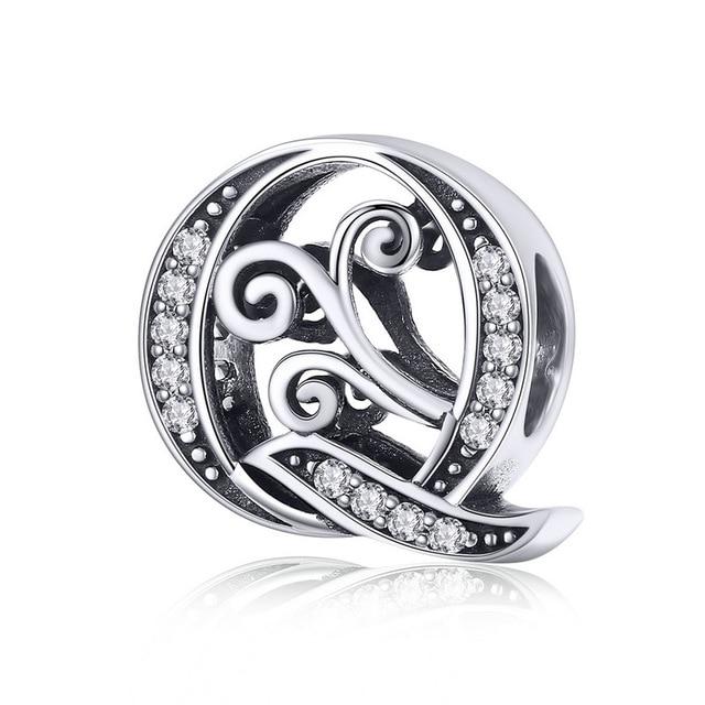 Alphabet Letter A-Z Bead Charm
