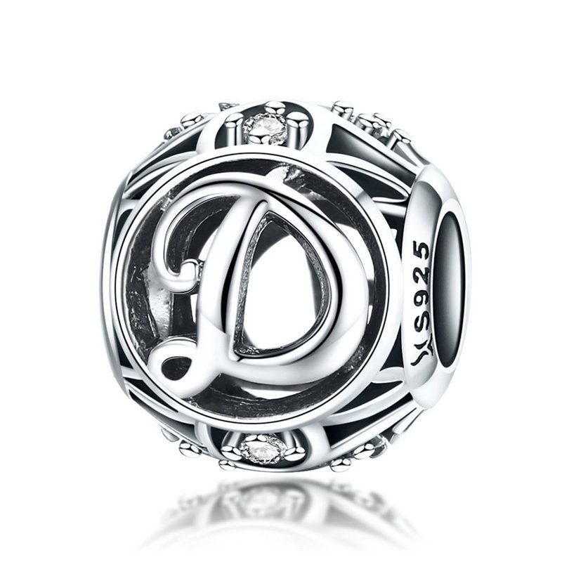 Alphabet Vintage Letter A-Z Bead Charm