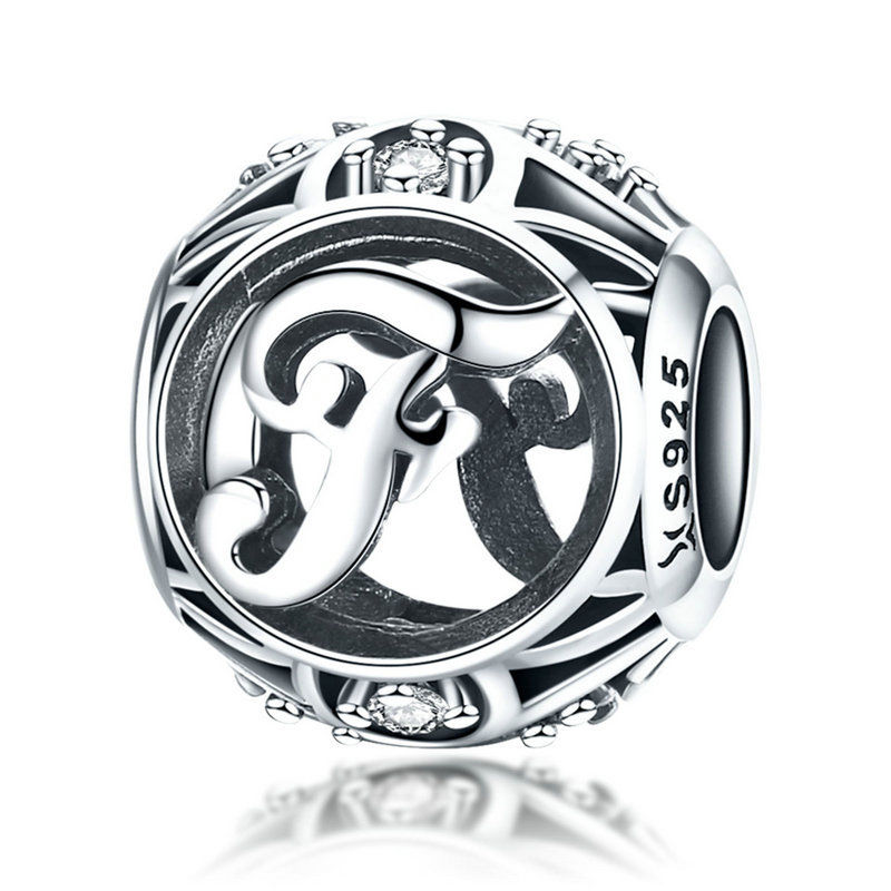 Alphabet Vintage Letter A-Z Bead Charm