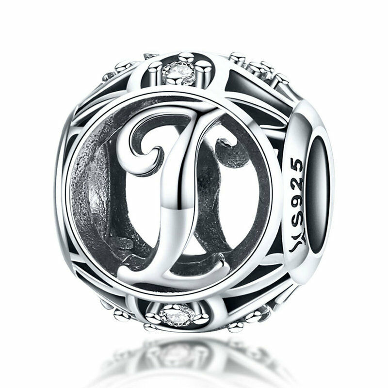 Alphabet Vintage Letter A-Z Bead Charm