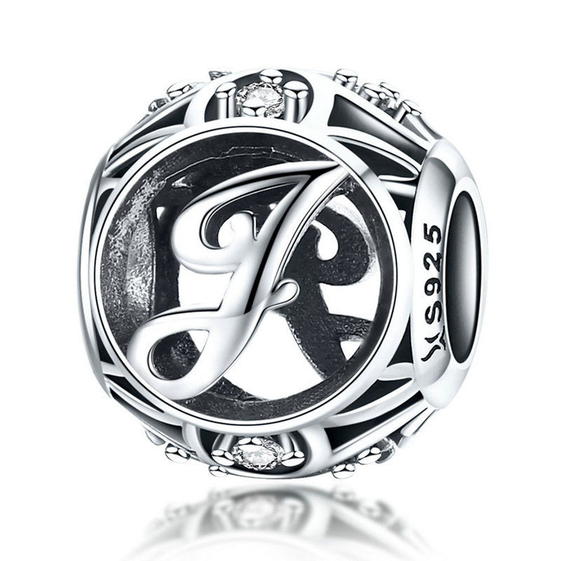 Alphabet Vintage Letter A-Z Bead Charm