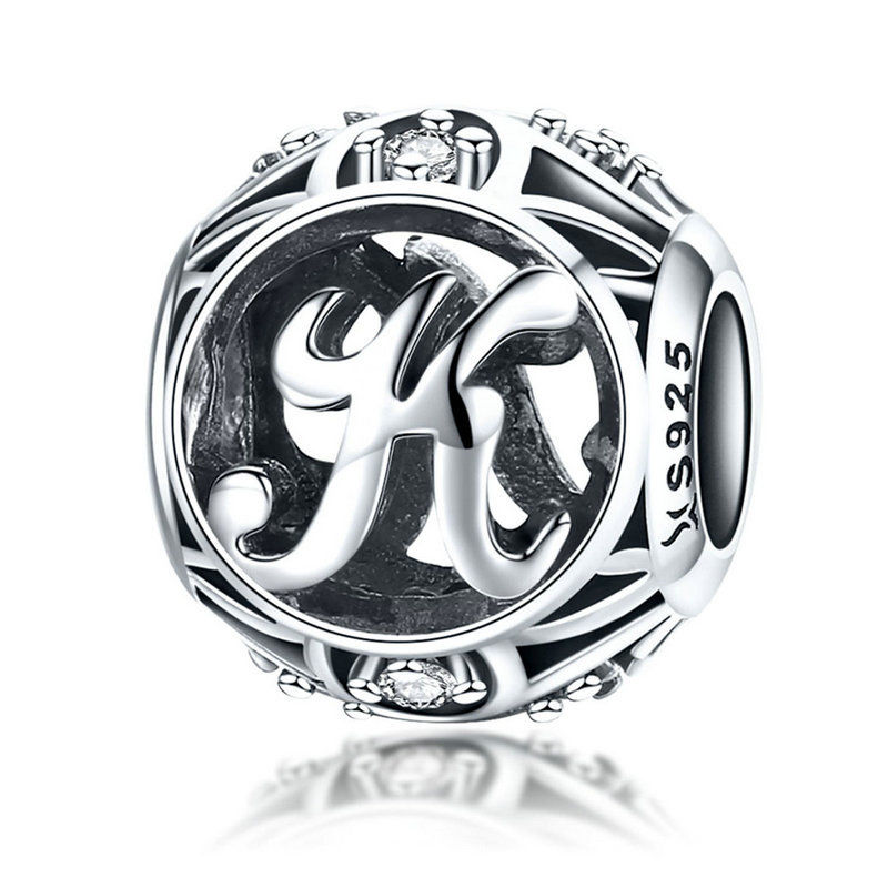 Alphabet Vintage Letter A-Z Bead Charm