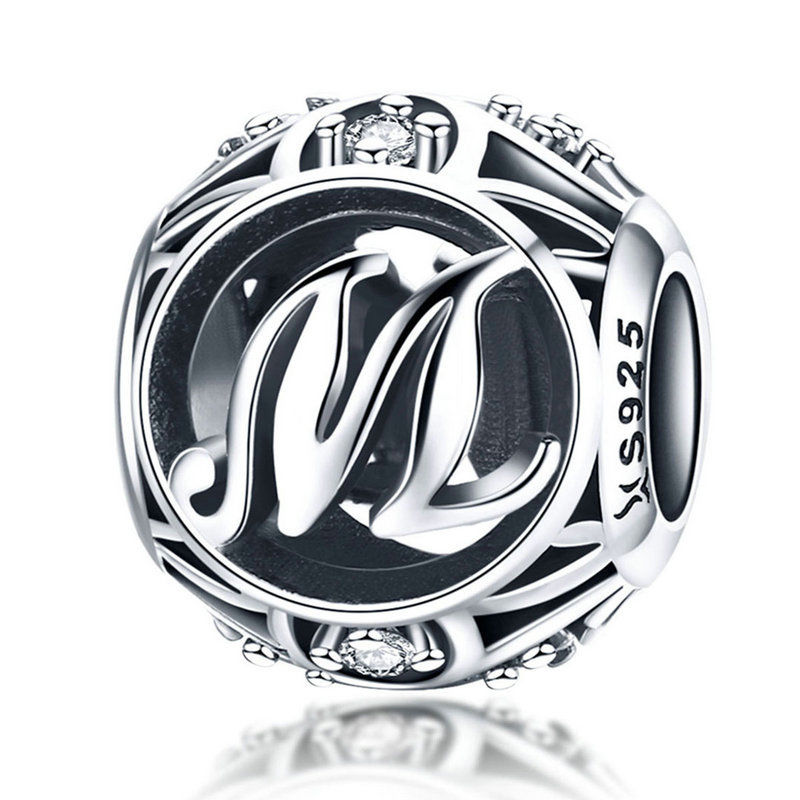 Alphabet Vintage Letter A-Z Bead Charm