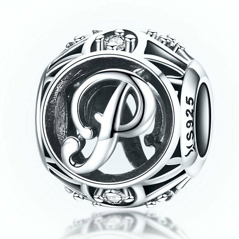 Alphabet Vintage Letter A-Z Bead Charm