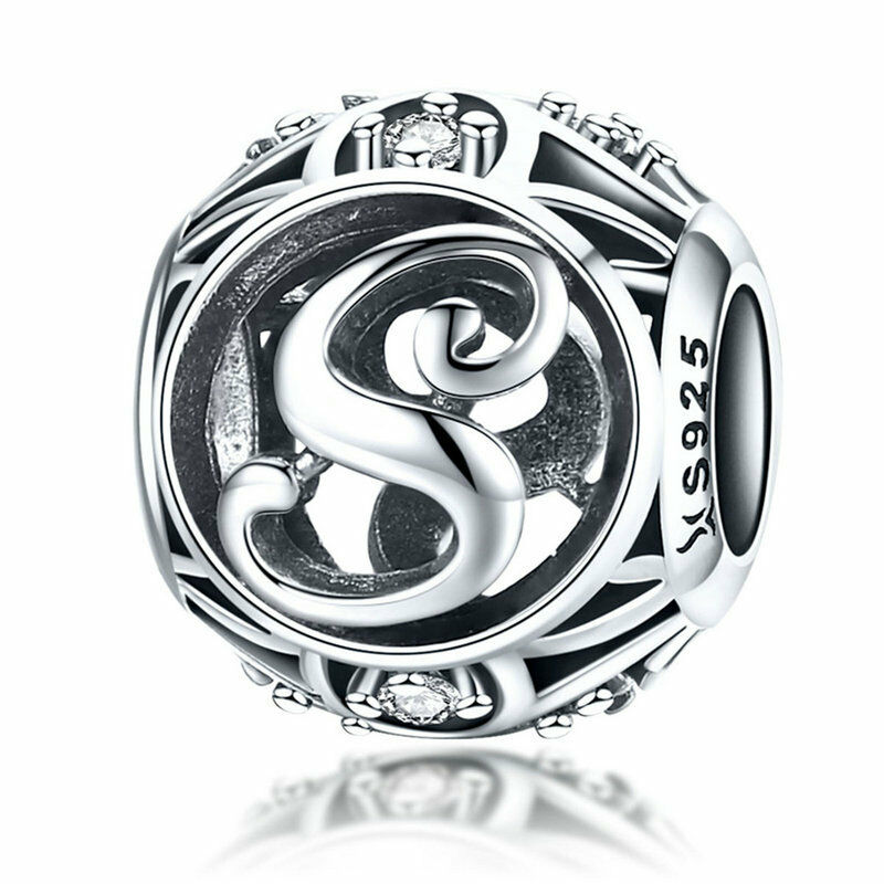 Alphabet Vintage Letter A-Z Bead Charm