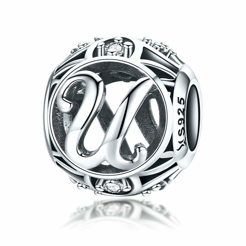 Alphabet Vintage Letter A-Z Bead Charm