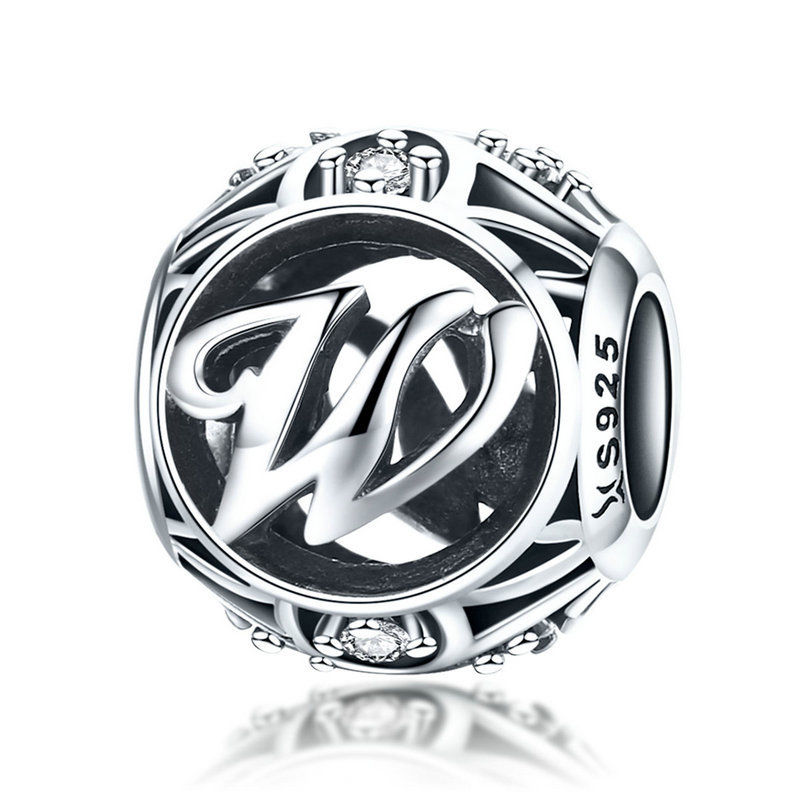 Alphabet Vintage Letter A-Z Bead Charm