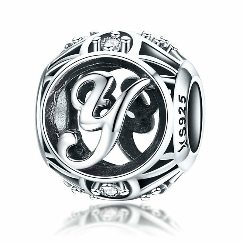 Alphabet Vintage Letter A-Z Bead Charm