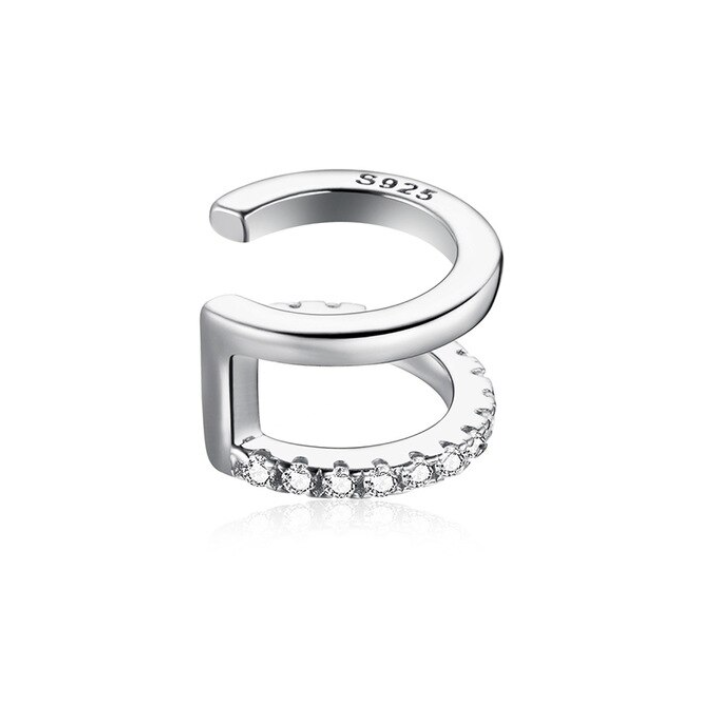 Double Loop CZ Ear CUFFS