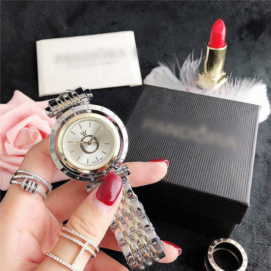 Luxury Quartz Watches Two Tone High Quality Alloy 4
