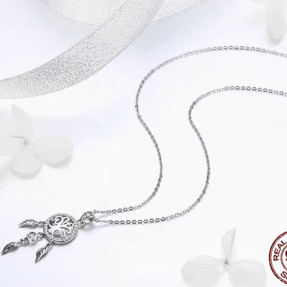 Tree of Life Fashion Dream Catcher Pendant Necklace