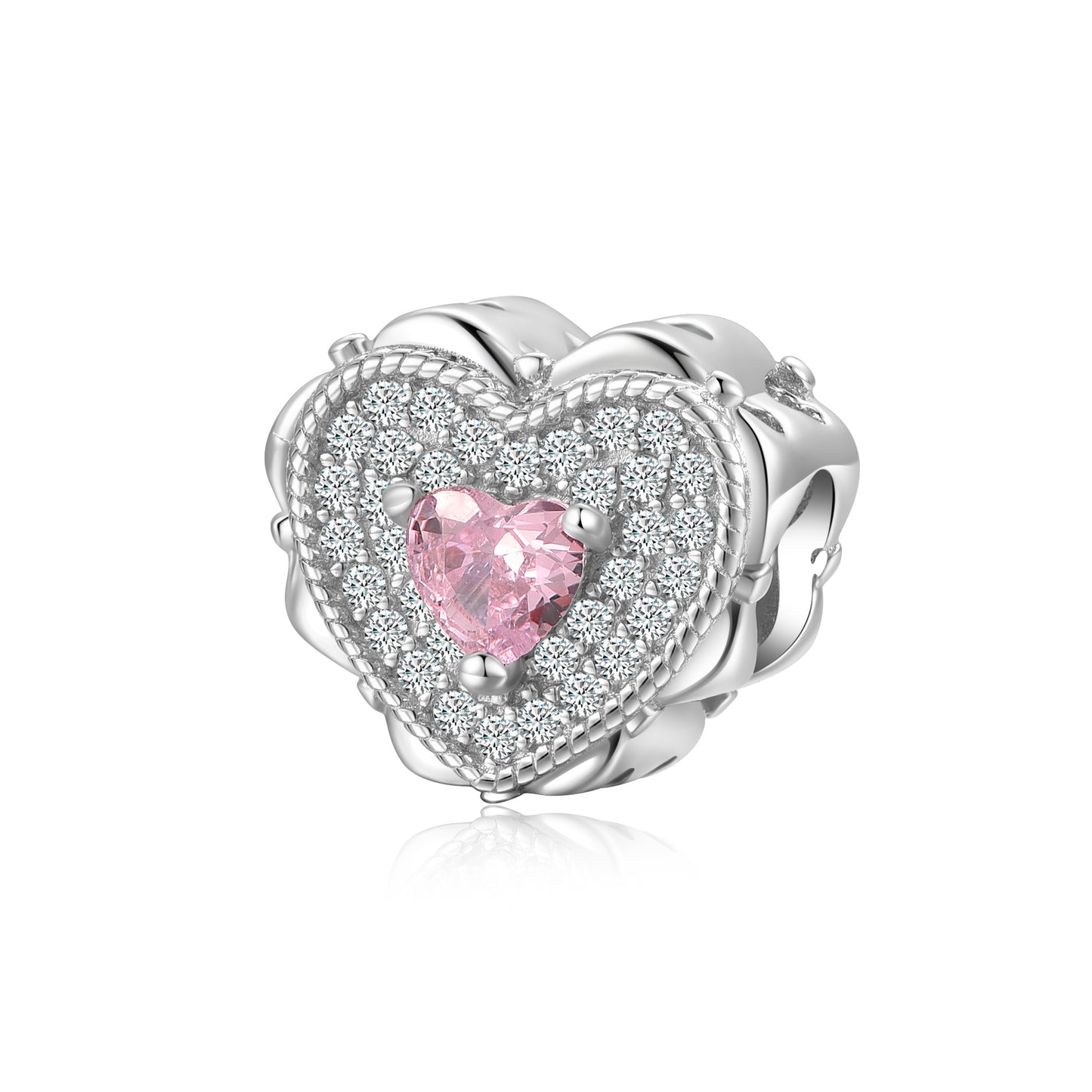 Eternal Spark Heart Charm