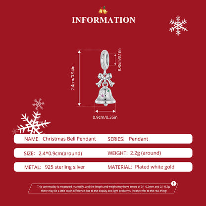 Christmas Bell Dangle Charm