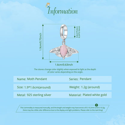 Moth Dangle Charm
