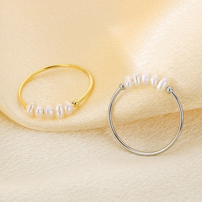 Imperfectly Perfect Pearl Ring