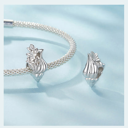 Shell Bead Charm