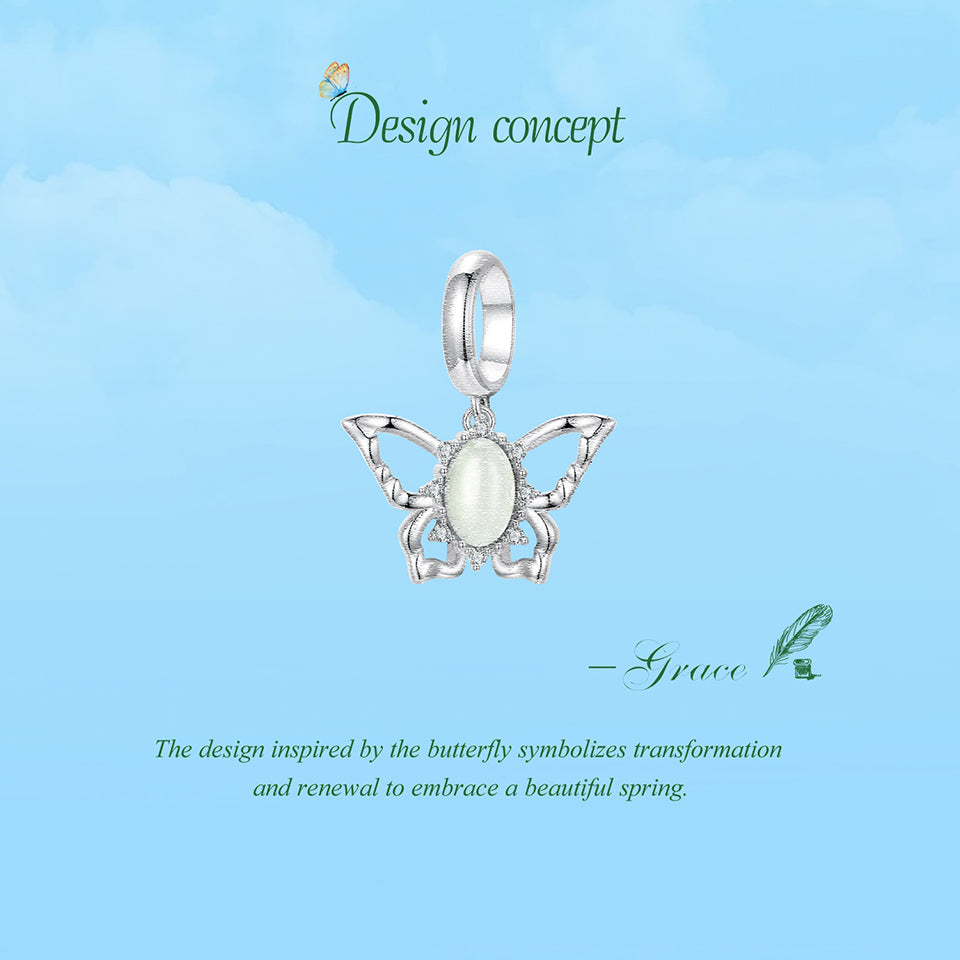 Butterfly Dangle Charm