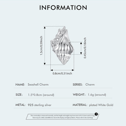 Shell Bead Charm