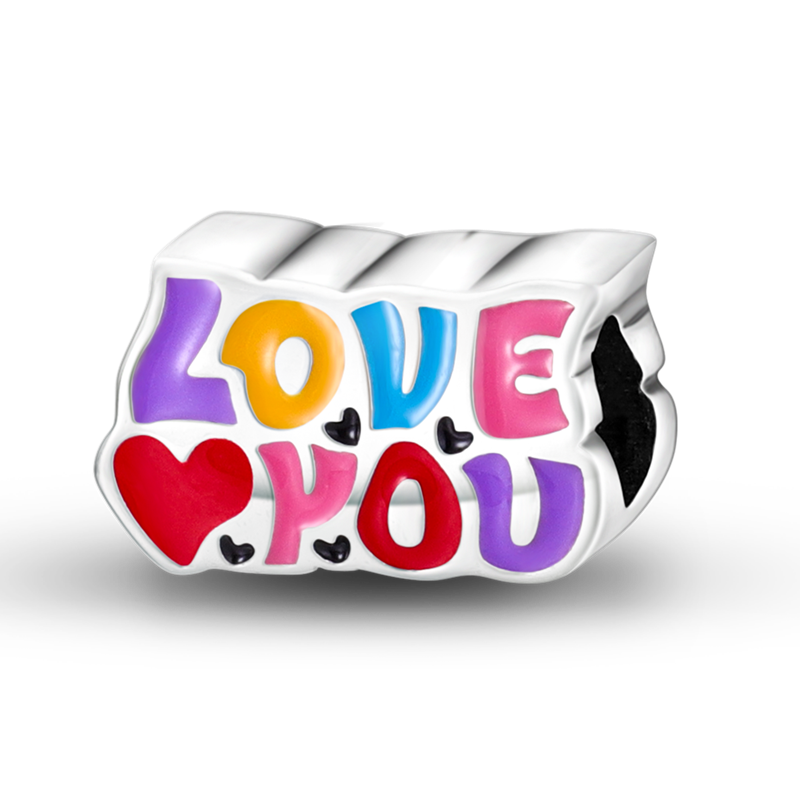 'Love you' Bead Charm