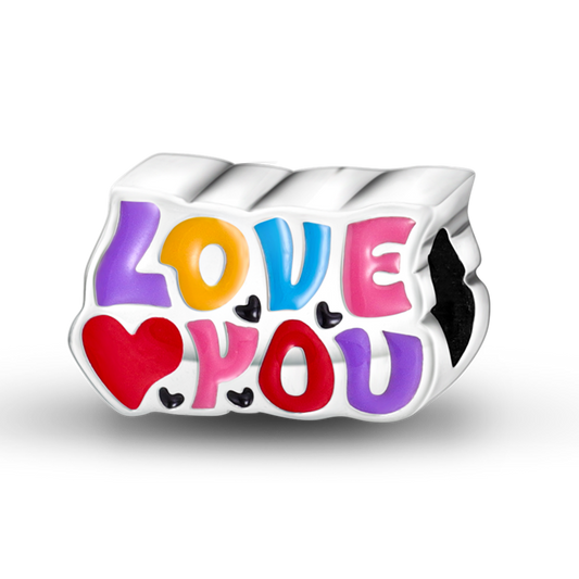 'Love you' Bead Charm