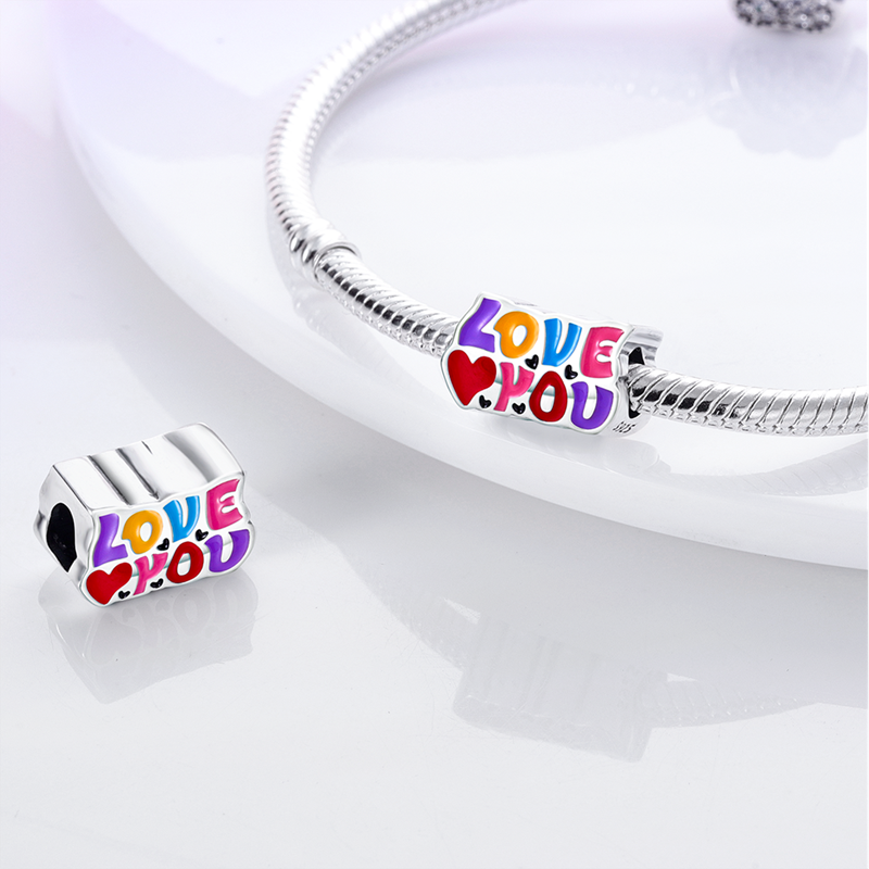'Love you' Bead Charm