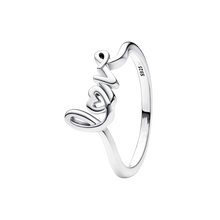 Load image into Gallery viewer, 925 Sterling Silver Handwritten Love Ring