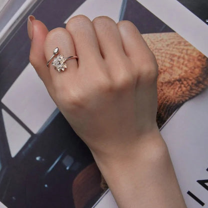 Lotus Adjustable Ring