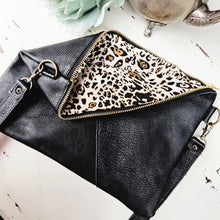 Load image into Gallery viewer, The Fabulous Genuine Leather Crossbody Bag in Black