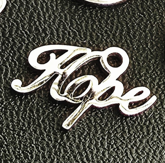 Silver Stainless Steel Charms - Water and Tarnish Proof