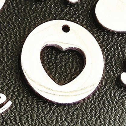 Silver Stainless Steel Charms - Water and Tarnish Proof