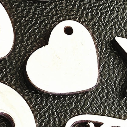 Silver Stainless Steel Charms - Water and Tarnish Proof