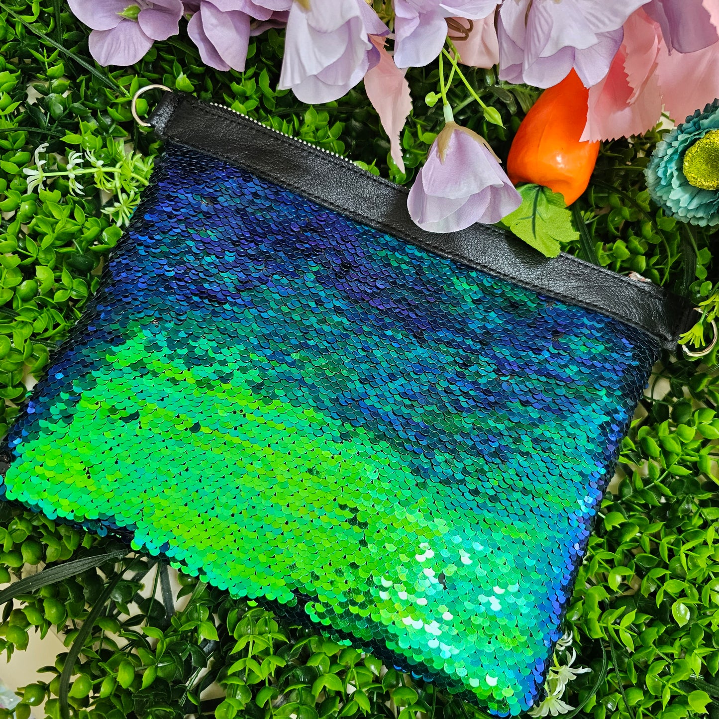 The Fabulous Genuine Leather Bling Pouch
