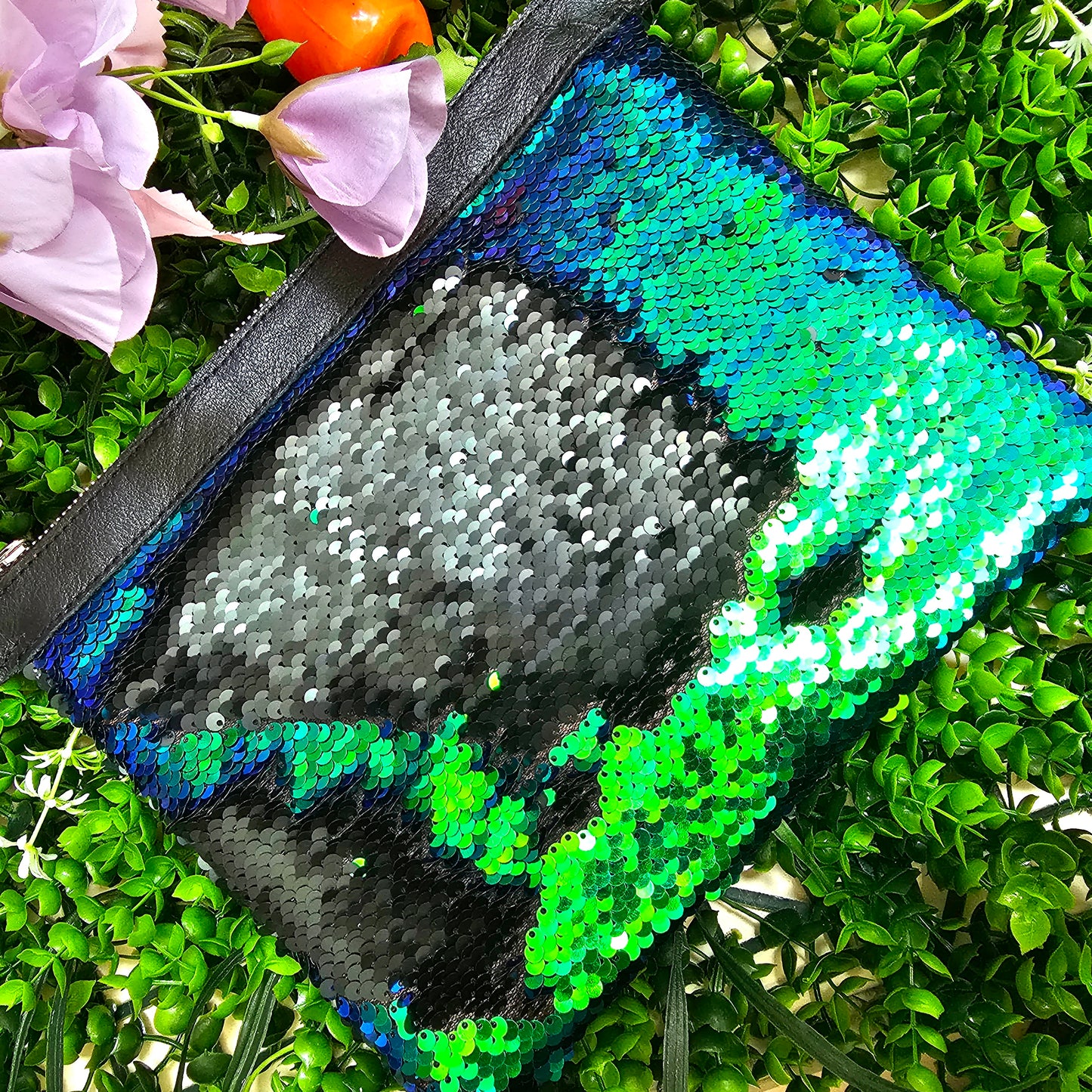 The Fabulous Genuine Leather Bling Pouch