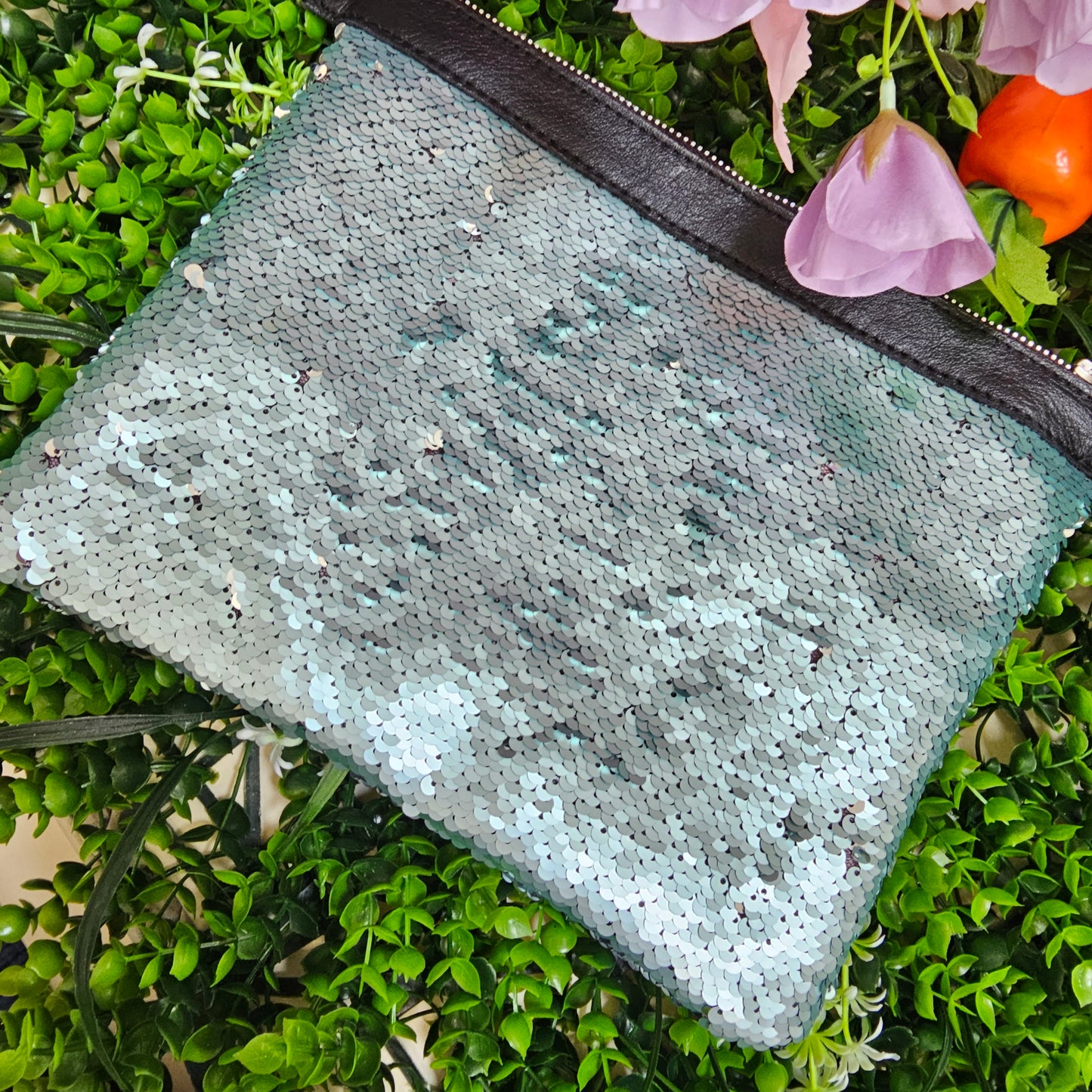 The Fabulous Genuine Leather Bling Pouch