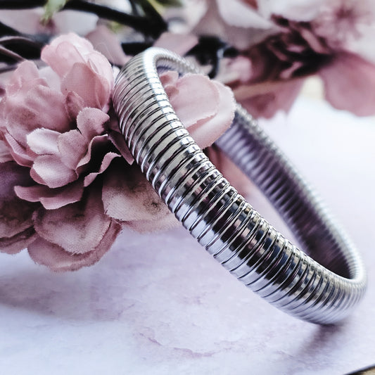 Stainless Steel 11mm Stretchable Bracelet