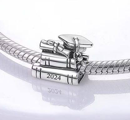 2024 Graduation Books Bead Charm